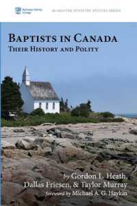 Baptists in Canada (Mcmaster Ministry Studies)