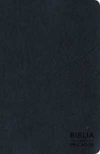 RVR 1960 Biblia del Pescador letra grande, azul símil piel