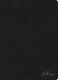 RVR 1960 Biblia de estudio Spurgeon, negro piel genuina con índice