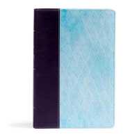 Daily Devotional Bible for Women : New King James Version, Purple/Blue Leathertouch （BOX LEA）