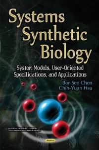 Systems Synthetic Biology : System Models, User-Oriented Specifications, and Applications (Systems Biology - Theory, Techniques and Applications)
