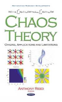 Chaos Theory : Origins, Applications and Limitations (Mathematics Research Developments)