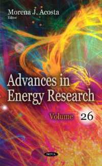 Advances in Energy Research : Volume 26 -- Hardback 〈26〉