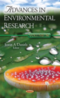 Advances in Environmental Research : Volume 56 -- Hardback