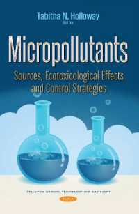 Micropollutants : Sources, Ecotoxicological Effects & Control Strategies -- Paperback / softback
