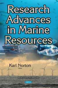 Research Advances in Marine Resources -- Paperback / softback