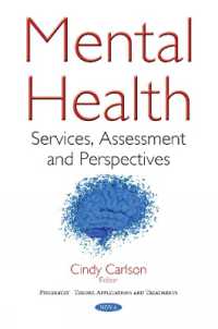 Mental Health : Services, Assessment & Perspectives -- Paperback / softback