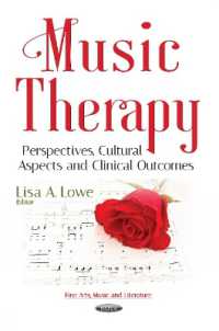 Music Therapy : Perspectives, Cultural Aspects & Clinical Outcomes -- Paperback / softback