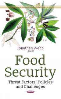 Food Security : Threat Factors, Policies & Challenges -- Hardback