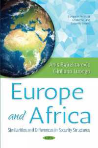 Europe & Africa : Similarities & Differences in Security Structures -- Paperback / softback
