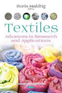Textiles : Advances in Research and Applications -- Hardback