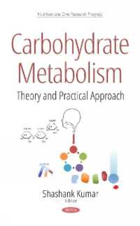 Carbohydrate Metabolism : Theory and Practical Approach -- Paperback / softback