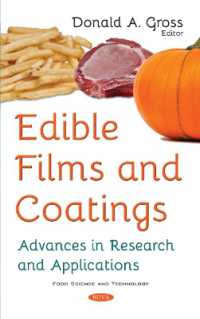 Edible Films and Coatings : Advances in Research and Applications -- Paperback / softback