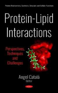 Protein-lipid Interactions : Perspectives, Techniques and Challenges -- Paperback / softback