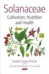 Solanaceae : Cultivation, Nutrition and Health -- Paperback / softback