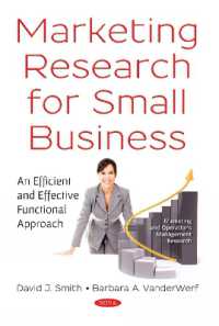 Marketing Research for Small Business : An Efficient and Effective Functional Approach (Marketing and Operations Management Research)