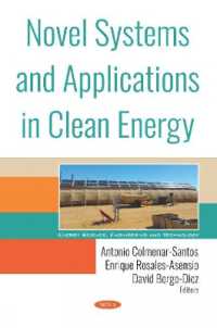 Novel Systems and Applications in Clean Energy -- Paperback / softback