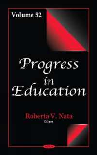 Progress in Education : Volume 52 -- Hardback