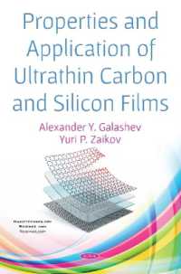 Properties and Application of Ultrathin Carbon and Silicon Films -- Hardback