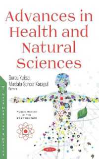 Advances in Health and Natural Sciences -- Hardback