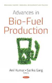 Advances in Bio-fuel Production -- Hardback