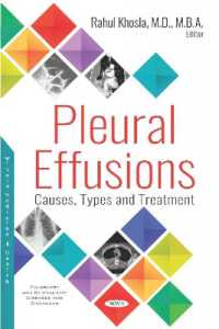Pleural Effusions : Causes, Types and Treatment -- Hardback