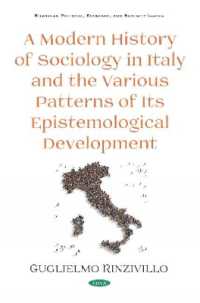Modern History of Sociology in Italy and the Various Patterns of Its Epistemological Development -- Hardback
