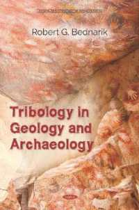 Tribology in Geology and Archaeology -- Hardback