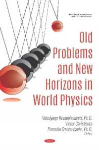Old Problems and New Horizons in World Physics -- Hardback
