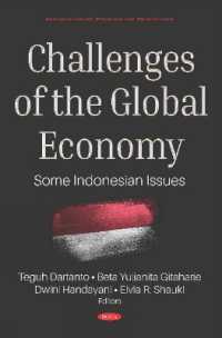 Challenges of the Global Economy : Some Indonesian Issues -- Hardback