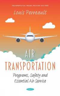 Air Transportation : Programs, Safety and Essential Air Service -- Hardback