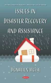 Issues in Disaster Recovery and Assistance -- Hardback