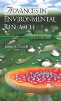 Advances in Environmental Research : Volume 69 -- Hardback