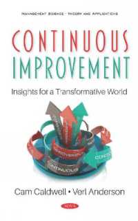 Continuous Improvement : Insights for a Transformative World -- Hardback