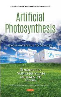 Artificial Photosynthesis : From Materials to Devices -- Hardback