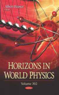 Horizons in World Physics. Volume 302 : Volume 302 -- Hardback