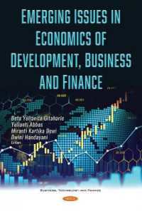Emerging Issues in Economics of Development, Business and Finance -- Hardback