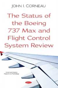Status of the Boeing 737 Max and Flight Control System Review -- Hardback