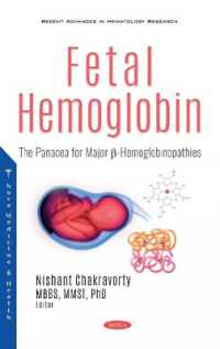 Fetal Hemoglobin : The Panacea for Major -- Hardback