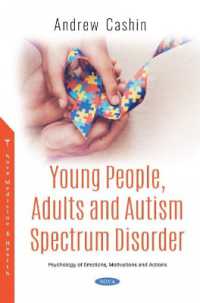 Young People, Adults and Autism Spectrum Disorder -- Paperback / softback