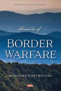 Chronicles of Border Warfare -- Hardback