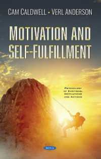 Motivation and Self-fulfillment -- Hardback