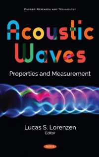 Acoustic Waves : Properties and Measurement -- Paperback / softback