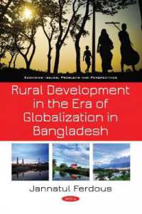 Rural Development in the Era of Globalization in Bangladesh -- Paperback / softback