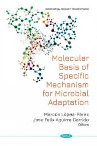 Molecular Basis of Specific Mechanism for Bacterial Adaptation -- Paperback / softback