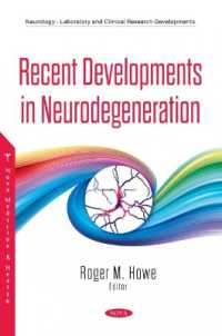 Recent Developments in Neurodegeneration -- Paperback / softback