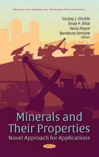Minerals and Their Properties : Novel Approach for Applications -- Hardback