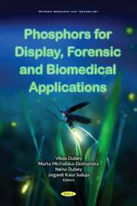 Phosphors for Display, Forensic and Biomedical Application -- Hardback