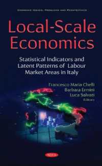 Local-scale Economics : Statistical Indicators and Latent Patterns of Labour Market Areas in Italy -- Hardback