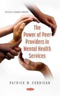 Power of Peer Providers in Mental Health Services -- Hardback
